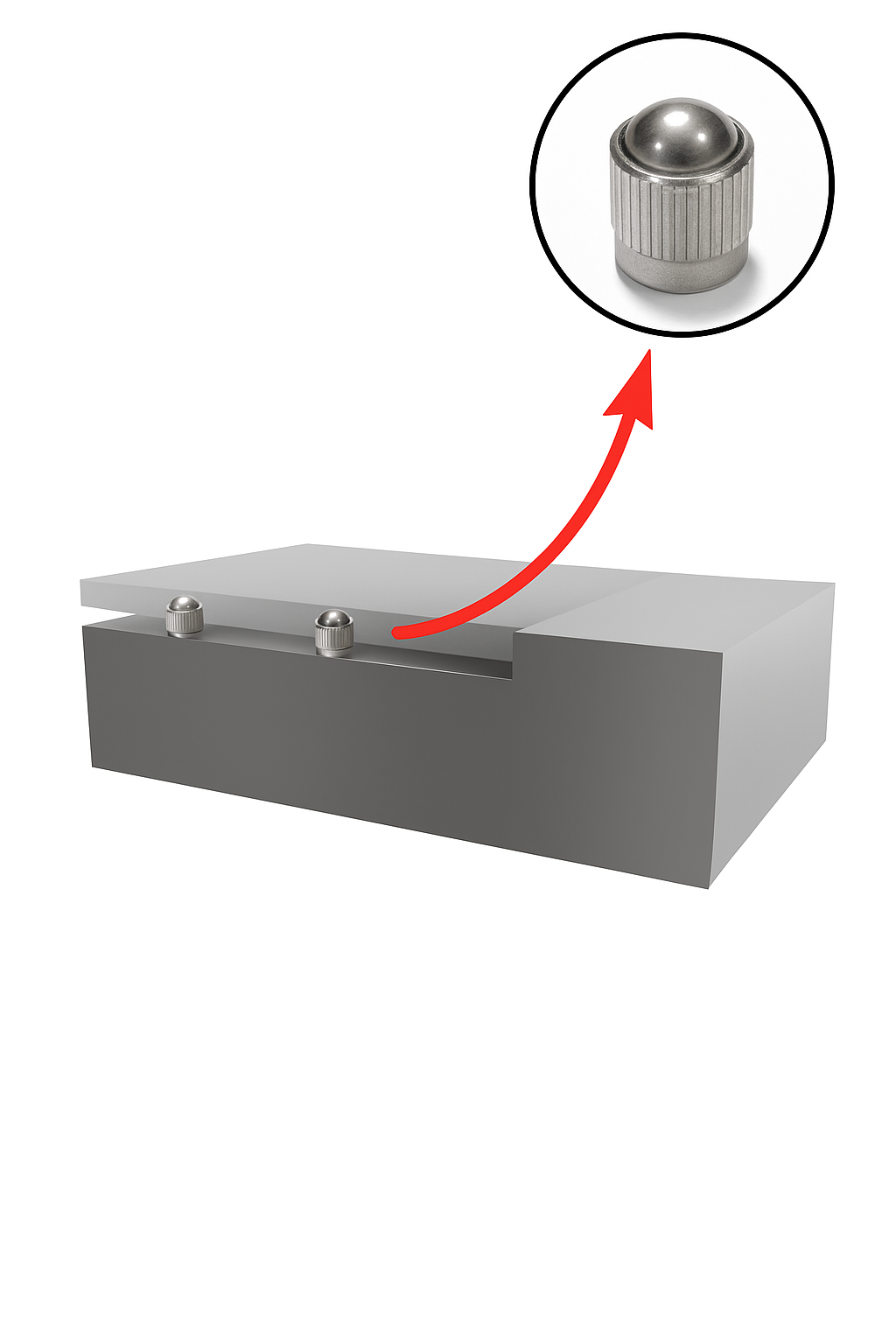 Experience precision engineering with spring ball plungers. The robust ball plunger mechanism supports efficient, repeatable locking in demanding environments.